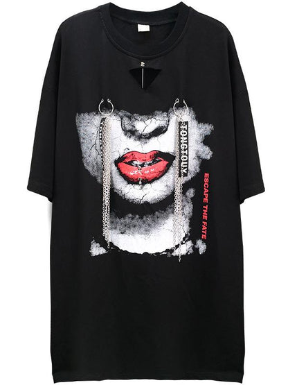 Cotton Hip-hop Loose Fashion Printed Dress