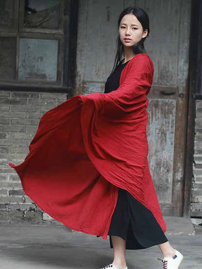 BIG COTTON SOLID LONG SHAWL