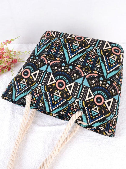 Fashion Bohemia  Floral Decorated Bag
