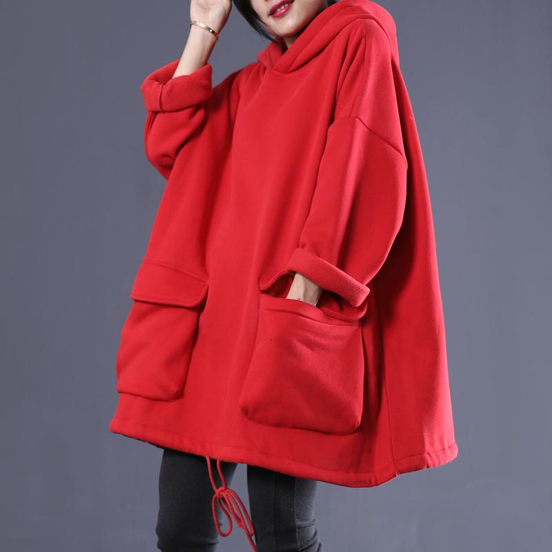 Buykud Casual Solid Color Thickened Plus Velvet Coat
