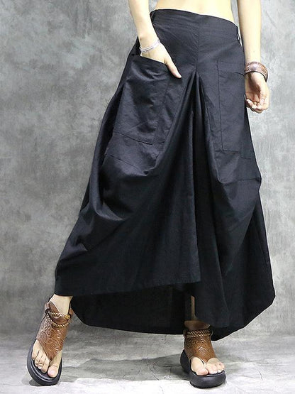 Casual Irregular Buds Skirt