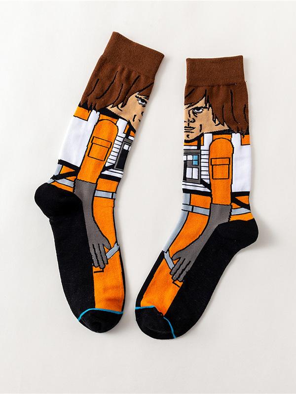 Star Wars Printing Casual Socks