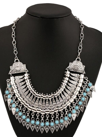 Vintage Coin Tassels Necklaces Accessories