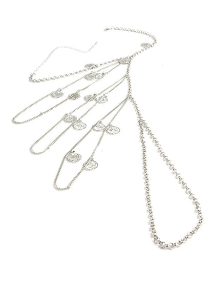 Beautiful Bohemia Tassels Coin Leg Chains Accessories