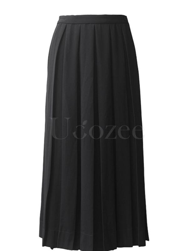 Casual Ruffled Empire Skirt