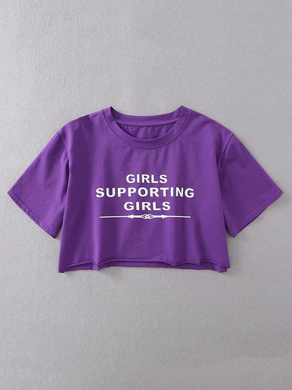 Cut Out Short Sleeve T-shirt