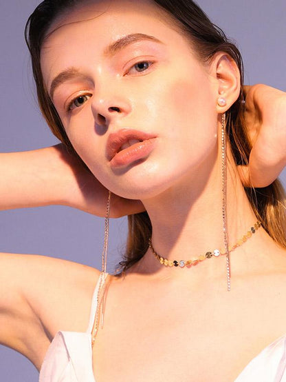 Long Tasseled Earrings