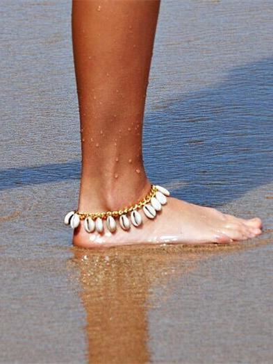 Bohemia Shell Footchain Accessories
