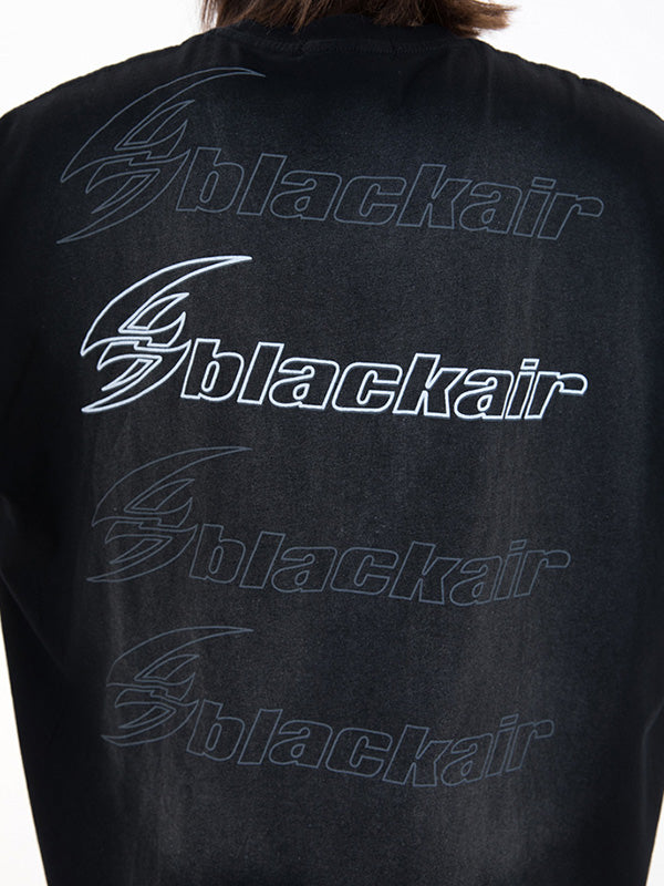 Vintage Round-Neck Bear Print Loose T-Shirts Tops