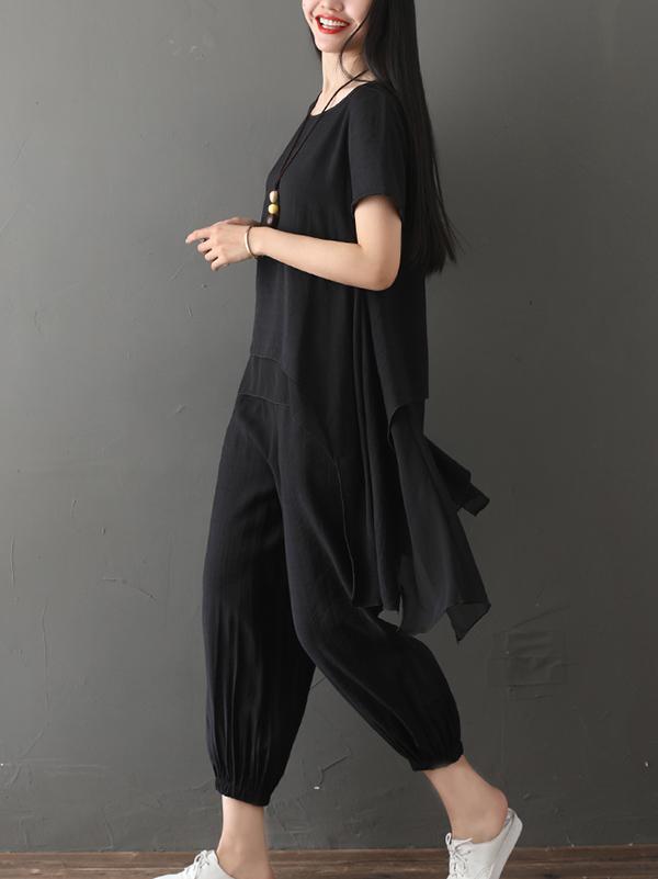 Loose Irregular Split-joint Suits
