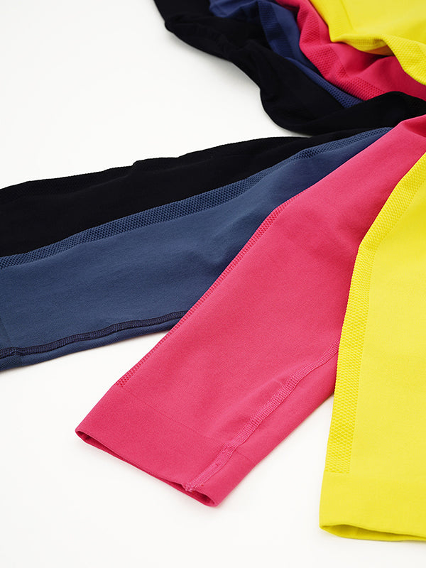 Peach Hip High Waist Yoga Leggings Sport Pants