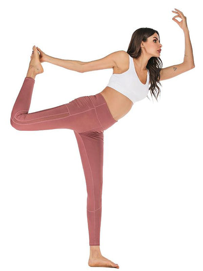 Side Pocket High Waist Leggings