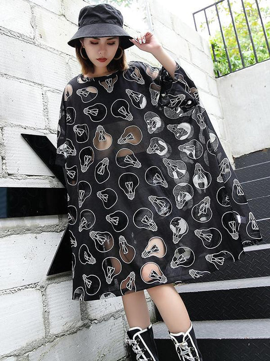 Original See-through Loose Shirt