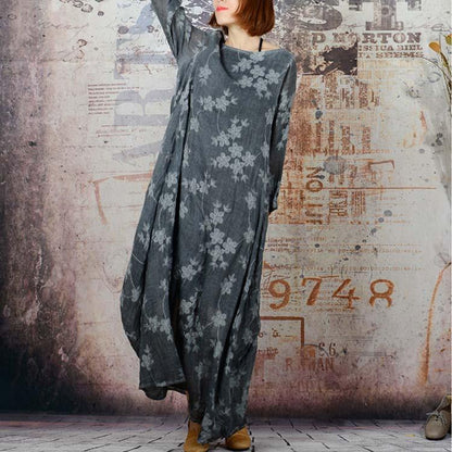 Loose Cotton Linen Dress