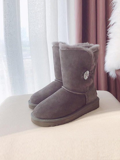 Medium Tube Pure Wool Snow Boots Uggs