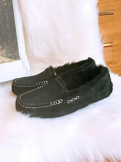 Waterproof Warm Flat Shoes Snow Shoes