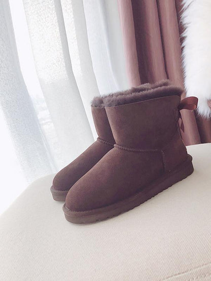 Short Tube Pure Wool Snow Boots Uggs