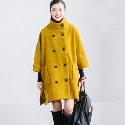 Loose Woolen Jacket Coat