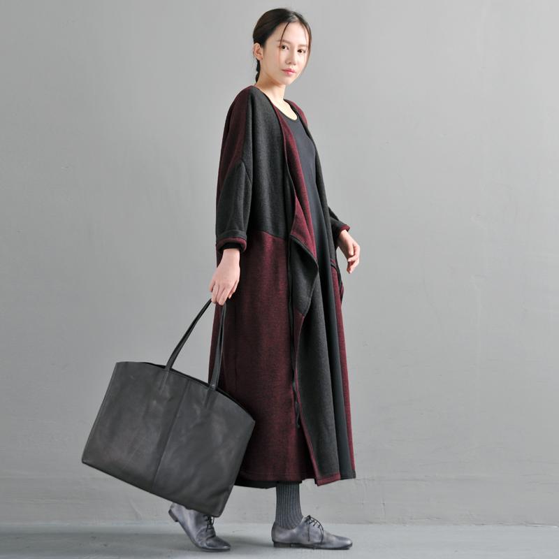 V Neck Long Sleeve Women Winter Lacing Coat