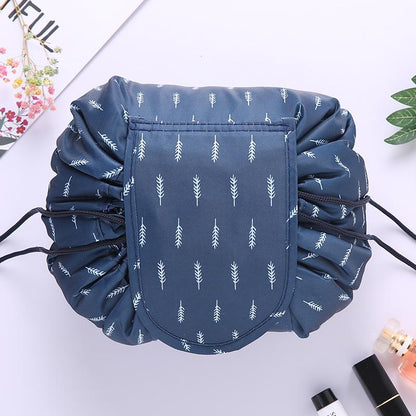 Portable Drawstring Cosmetic Bag Travel Makeup Pouch Toiletry Bag