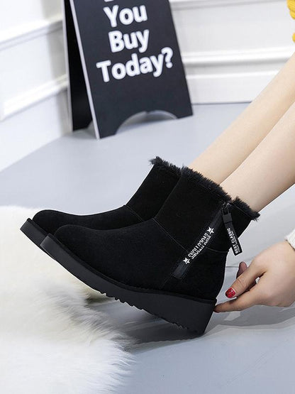 Casual Sports Fashion Platform Snow Boots