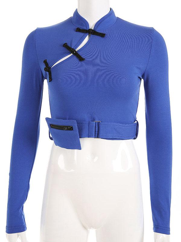 Personality Vintage Bodycon T-Shirts Tops