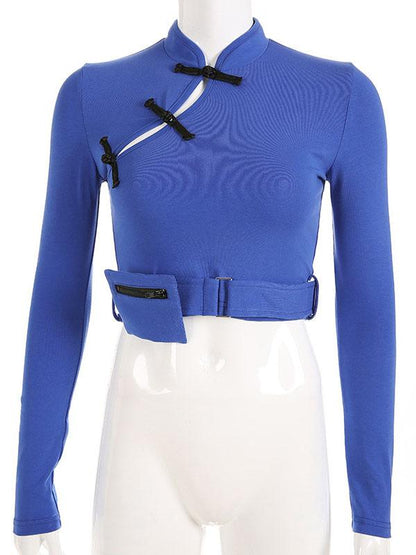 Personality Vintage Bodycon T-Shirts Tops