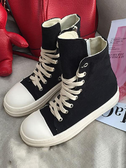 High-top Casual Canvas Sneaker