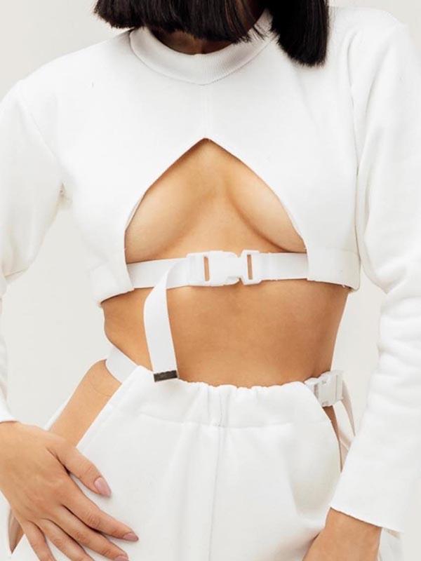 Sexy Long Sleeves Sweat Shirts