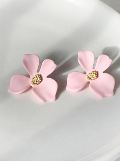 Colorful Flower Earrings