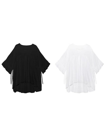 Summer Loose A-line High-low Dress