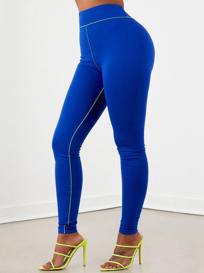 Solid Tank Top And Leggings Yoga Suits