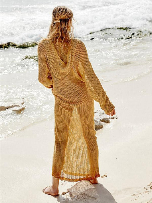Hollow Sexy Knitting Beach Cover-up Swimwear