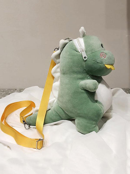 Cotton Pretty Little Dinosaur Plush Bag