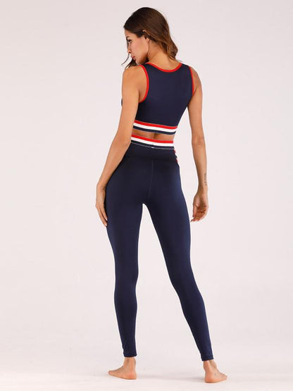 Yoga Bra And High Waisted legging Suits