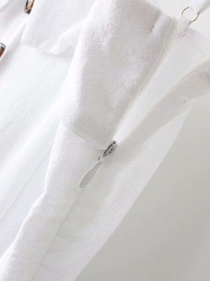 Casual Fashion Straight Leg Spaghetti-neck Jumpsuits
