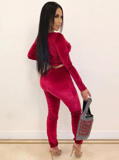 Sexy Solid Yoga Suits