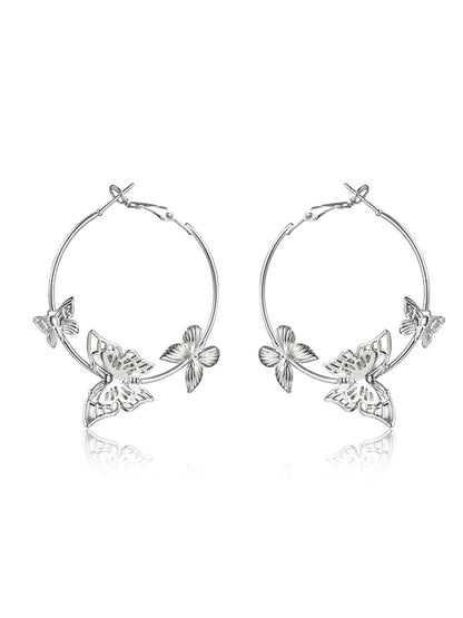Original Statement Butterfly Shape Geometric Earrings