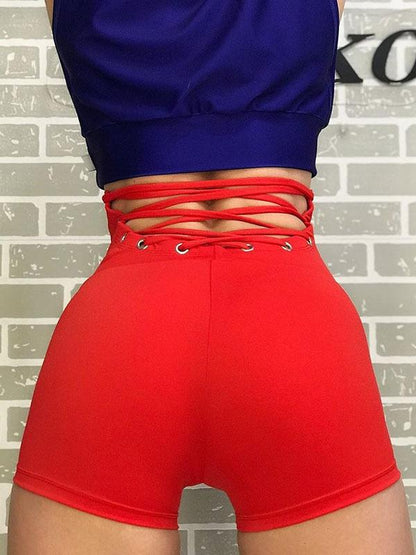 Lift Hip Intersect Bandage Sports Shorts
