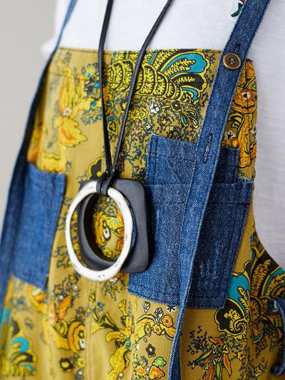 Multicolor Printed Wide Leg Jean Pants