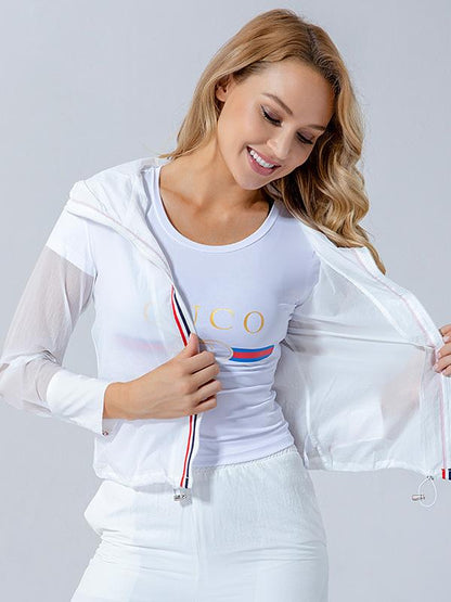 Loose Quick Dry  Breathable Sun Protection Sports Jackets