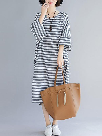 Original Oversize Striped Dress