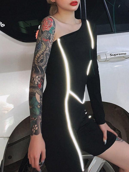 One Shoulder Wrap Rompers