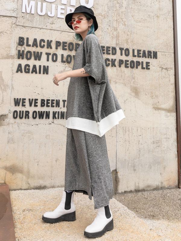 Comfortable Split-joint Skirt Suits