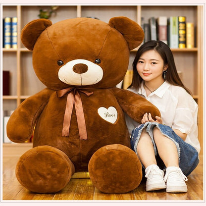 2m Giant Empty Unfilled Big teddy bears fluffy Skin Animals toys pink Baby birthday gift soft Pillow Dolls plush teddies 4.0