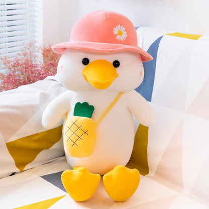 30/45/60/85cm Cute/Soft/Cartoon/Duck Plush Toy/Duck Doll with Carrying Bag/Children's Birthday Gift/Christmas Gift