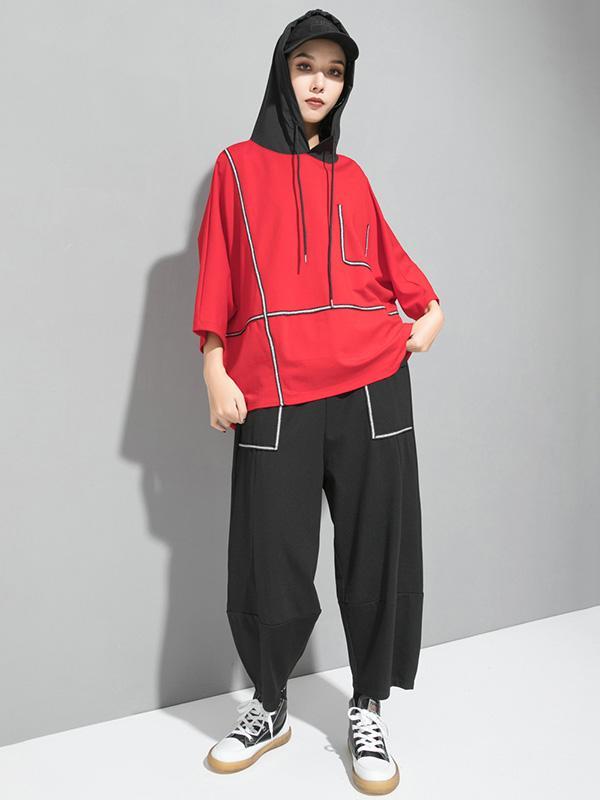 Original Split-Joint Long Sleeve Hoodies