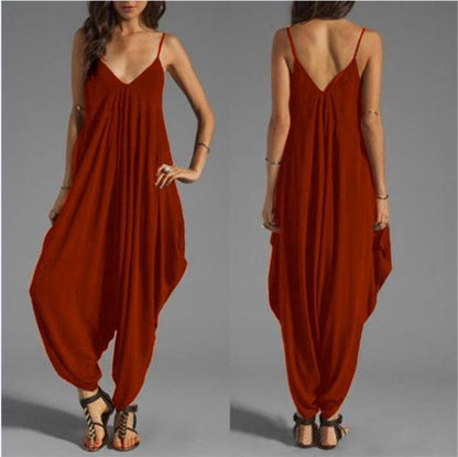 Stylish Summer Long Jumpsuits, Ten Colors