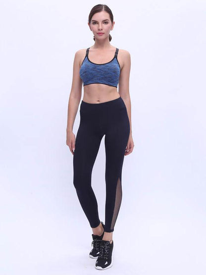 Mesh Padded Yoga Leggings