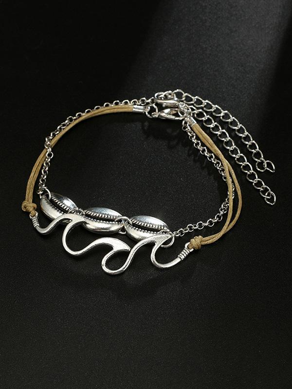 Vintage Circle Shell Footchain Accessories